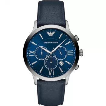Emporio Armani Vīriešu Luigi Hronogrāfs Nerūsējošā tērauda sieta pulkstenis AR11226