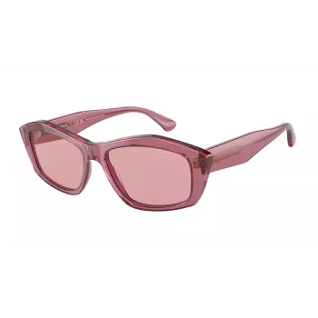 EMPORIO ARMANI Sieviešu kaķa acs saulesbrilles EA4187-554484 Caurspīdīgi pelēka Pelēka gradienta 55/16/140 mm