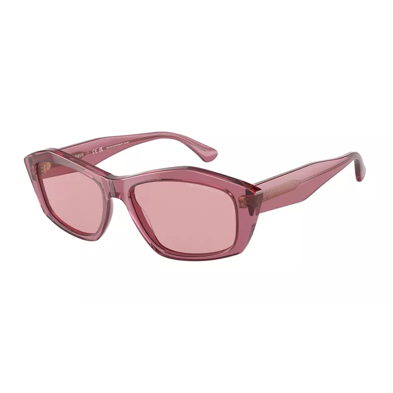 EMPORIO ARMANI Sieviešu kaķa acs saulesbrilles EA4187-554484 Caurspīdīgi pelēka Pelēka gradienta 55/16/140 mm
