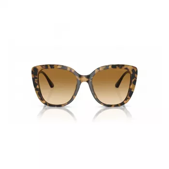 EMPORIO ARMANI Sieviešu kaķacs formas saulesbrilles EA4214U60593B Caurspīdīgs brūns rāmis Brūnas gradienta lēcas 54/18/140 mm