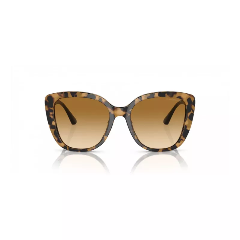 EMPORIO ARMANI Sieviešu kaķacs formas saulesbrilles EA4214U60593B Caurspīdīgs brūns rāmis Brūnas gradienta lēcas 54/18/140 mm