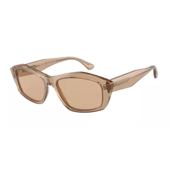 EMPORIO ARMANI Sieviešu saulesbrilles EA4187-506973 Havana Brūns gradients 55mm
