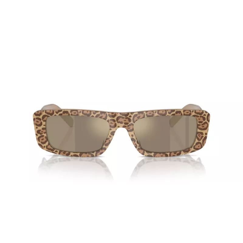 EMPORIO ARMANI Sieviešu saulesbrilles EA4229U61195A Cat Eye Caurspīdīgi Pelēks Rāmis Pelēks Gradienta Lēcas 55mm