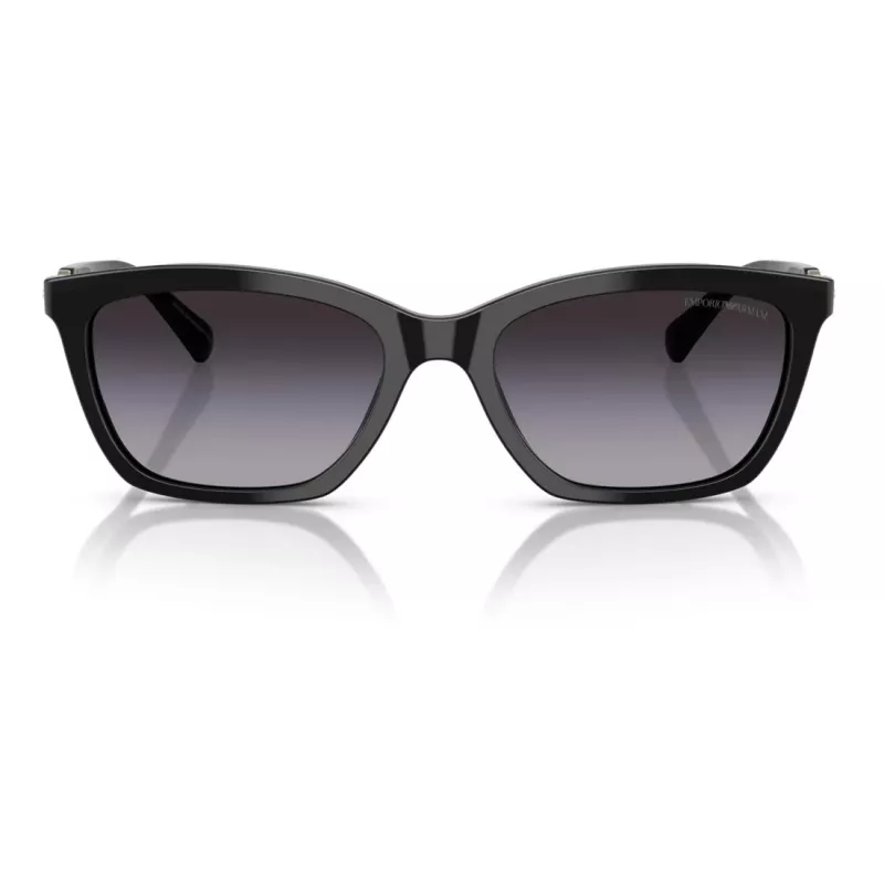 EMPORIO ARMANI Sieviešu saulesbrilles EA4238F50178G - Melns acetāta rāmis, pelēki gradienta lēcas 54mm