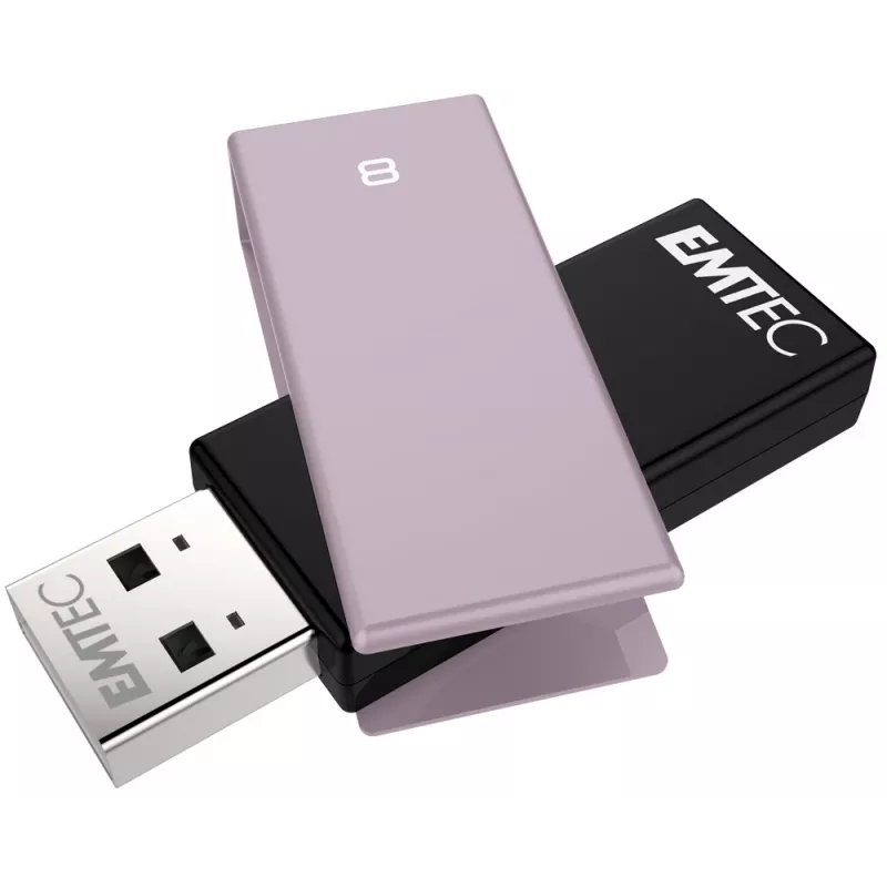 Emtec USB 2.0 C350 8GB Brick Purple USB Flash Drive