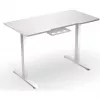 ENDORFY Atlas S Electric Onyx White regulējama augstuma galds 120x60 cm