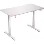 ENDORFY Atlas S Electric Onyx White regulējama augstuma galds 120x60 cm