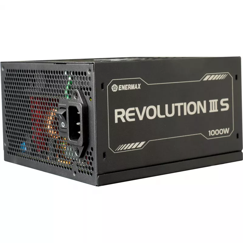 Enermax Revolution3 1000W 80+ Platinum ATX 3.1 pilnībā modulārs barošanas bloks
