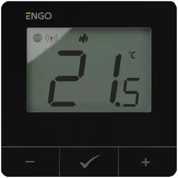 ENGO Controls E25-230B Smart Wi-Fi Termostats, Virsmas Montāža, 230V