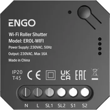 ENGO EROL-WIFI Wi-Fi rullo žalūziju kontrolieris