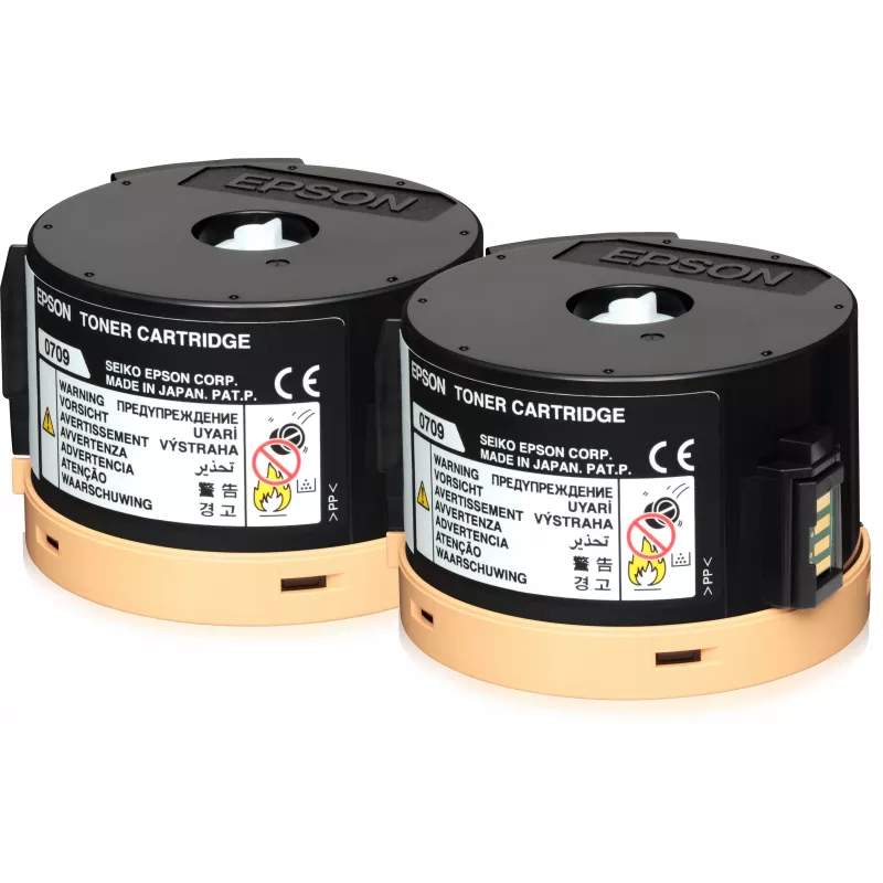 Epson 0710 - 2-Pack - High Capacity - Black