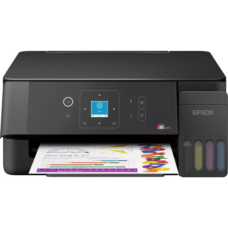 Epson EcoTank L3360 tintes daudzfunkciju printeris (A4, Wi-Fi, melns)