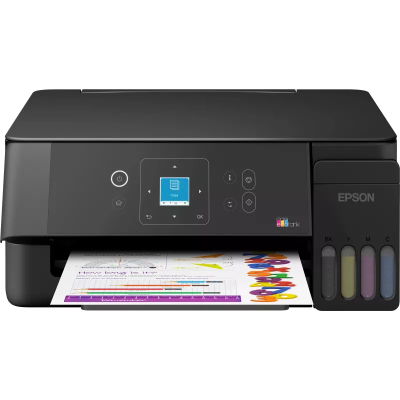 Epson EcoTank L3362 krāsu daudzfunkcionālais tintes printeris (A4, Wi-Fi, melns)