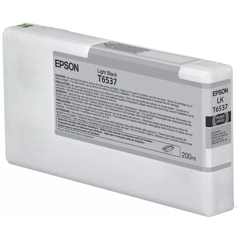 Epson T653700 UltraChrome HDR Photo Black tintes kārtridžs (200 ml, 1 gab.)