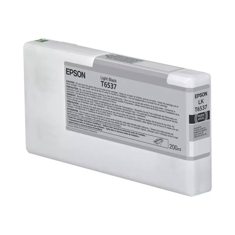 Epson T653700 UltraChrome HDR Photo Black tintes kārtridžs (200 ml, 1 gab.)