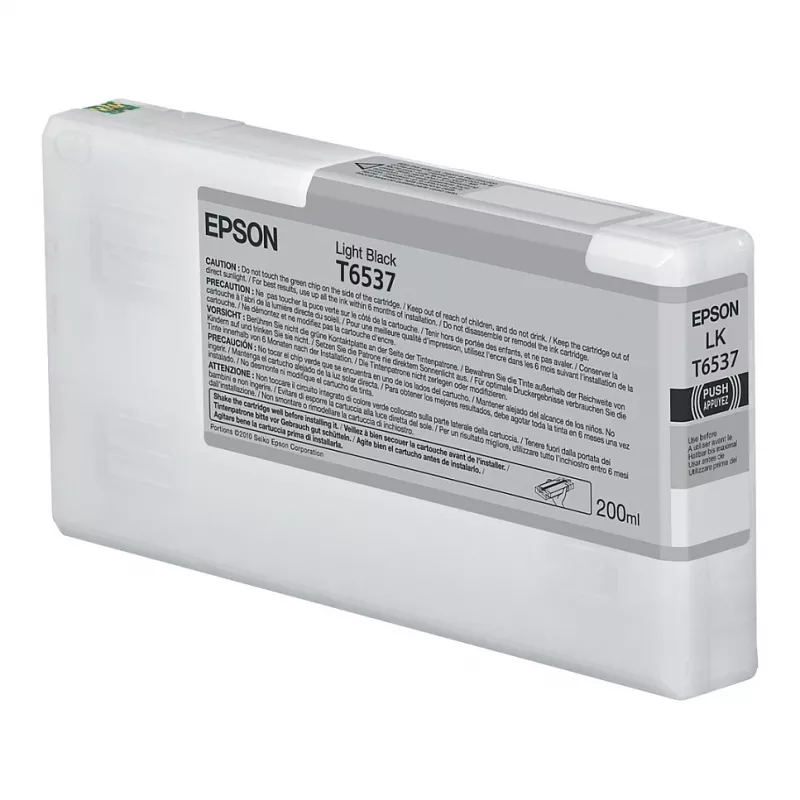 Epson T653700 UltraChrome HDR Photo Black tintes kārtridžs (200 ml, 1 gab.)