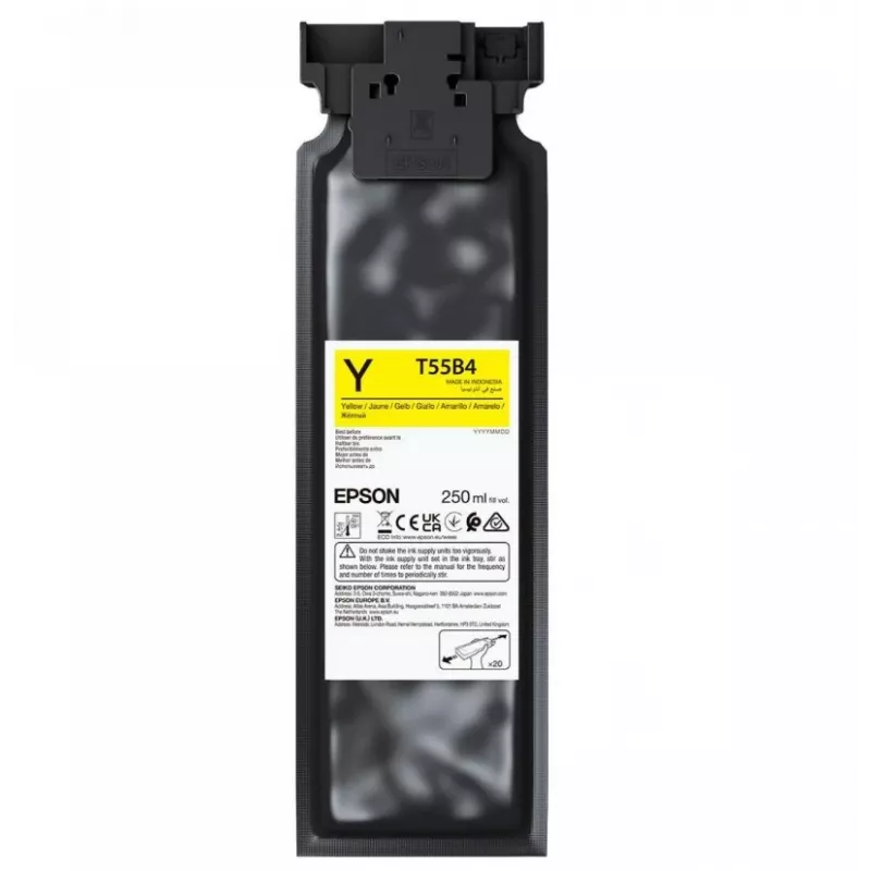 Epson UltraChrome DG2 T55B400 (250ml) Ink Cartridge Yellow