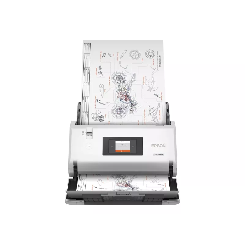 Epson WorkForce DS-30000 A3 divpusējs dokumentu skeneris 70ppm 600dpi USB 3.0