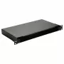 Equip 19 inch 1U Fiber Optic Space Box without Panel, Steel Black