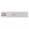 Equip 19 collu kabeļu pārvaldības panelis ar 5 plastmasas gredzeniem, tērauds, 1U, RAL7035