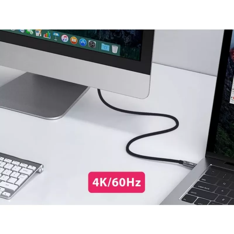 EQUIP 578203 USB-C uz USB-C aktīvais optiskais kabelis 7,5 m 4K@60Hz 10Gbps PD 60W melns