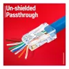Equip Cat.6A RJ45 ekranēts instrumentu brīvas lauka terminācijas spraudnis (100 gab.)