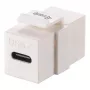 Equip Keystone savienotājs USB 3.2 Gen 2 USB-C uz USB-C sieviešu uz sieviešu, balts