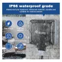 EQUIP Virsmas montāžas kārba 1 porta Keystone neekranēta āra pelēka IP44