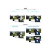 EQUIP USB-C 4-in-1 divu HDMI adapteris ar 100W PD, 4K MST, alumīnijs