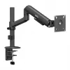 Ergo Office ER-691 B Gāzes atsperes monitora stiprinājums 17-32 inch ekrāniem, 1-10 kg, matēti melns, VESA 75/100