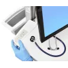 Ergotron Mobile Medical Workstation Cart for LCD Display / PC Equipment - LiFe Battery Powered, EU - Medical - Plastic, Aluminum, Galvanized Steel - Grey, White, Polished Aluminum - Screen Size: Up to 22 Inches