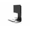 Ergotron Sit-Stand Vertical Lift, Patient Room - Montāžas komplekts (Plaukstas balsts, Peles turētājs, Vertikālās regulēšanas sliede, Svītrkoda skenera turētājs, Tastatūras paliktnis, Monitora roka, Izvelkamais peles paliktnis)