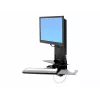 Ergotron Sit-Stand Vertical Lift, Patient Room - Montāžas komplekts (Plaukstas balsts, Peles turētājs, Vertikālās regulēšanas sliede, Svītrkoda skenera turētājs, Tastatūras paliktnis, Monitora roka, Izvelkamais peles paliktnis)