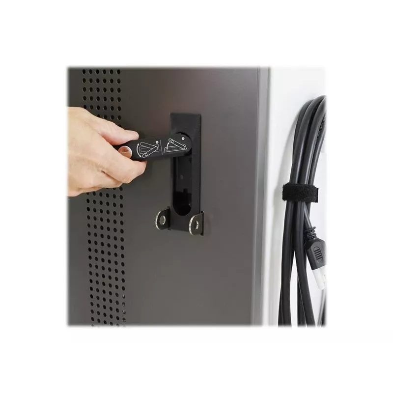 Ergotron YES35 uzlādes ratiņi 35 ierīcēm - ar slēdzeni, pelēks/balts, līdz 10 collu ekrānam