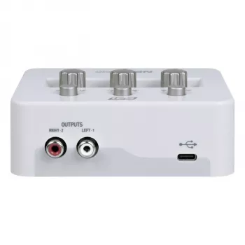 ESI Neva Uno – USB-C audio interfeiss, 24-bit/192 kHz, 2-In/2-Out, XLR/TRS kombinētā ieeja, +48V, tiešā monitorēšana