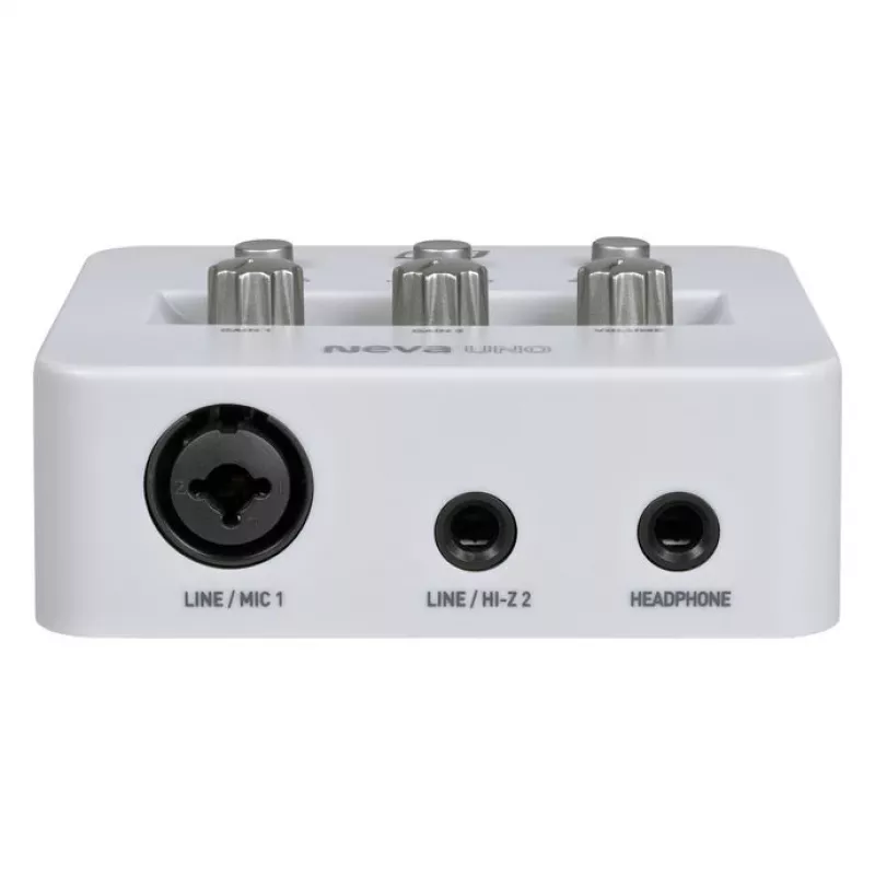ESI Neva Uno – USB-C audio interfeiss, 24-bit/192 kHz, 2-In/2-Out, XLR/TRS kombinētā ieeja, +48V, tiešā monitorēšana
