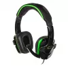 Esperanza EGH310G Gaming Headset with Boom Microphone, Wired, 3.5mm Jack, Melns & Zaļš