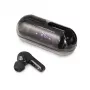 Esperanza EH239K True Wireless Stereo Bluetooth iekšējās austiņas ar uzlādes futrāli, skārienvadību, iebūvētu mikrofonu, melnas