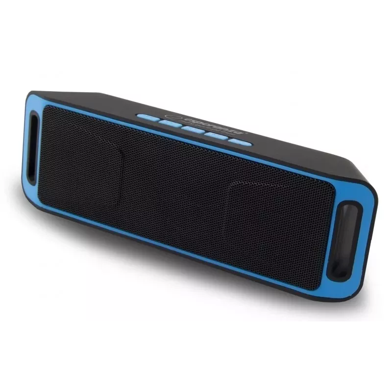 Esperanza EP126KB pārnēsājamais stereo Bluetooth skaļrunis 6W melni zils