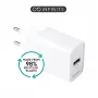 ESTUFF INFINITE (GRS) USB-A lādētājs 12W balts ES