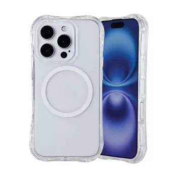 eSTUFF INFINITE PORTO caurspīdīgs magnētisks maciņš iPhone 12 Pro / iPhone 12 (GRS) ES67142101