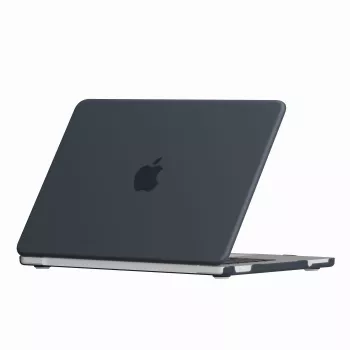 ESTUFF MacBook Neo 13 Melns matēts maciņš 13,6 collu MacBook Air (M3, 2024)