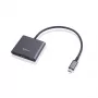 ESTUFF USB-C AV multiportu centrmezgls (USB-C, 7-in-1, HDMI 4K60, 2x USB-A 3.0, USB-C PD 60W, Gigabit Ethernet, SD/MicroSD)