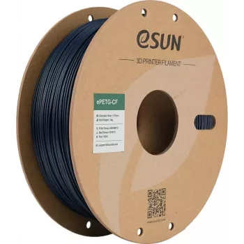 eSUN ePETG-CF ar oglekļa šķiedru pastiprināts PETG kvēldiegs 1,75mm 1kg dziļi zils EPETG-CF-P175DU1