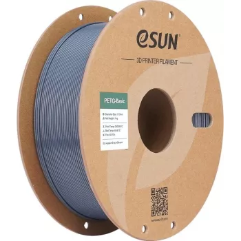 ESUN PETG 1,75mm pelēks 1kg 3D printera kvēldiegs (PETG-Basic175H1P1)