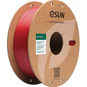 eSUN PLA BASIC 1,75mm ugunsdzēsēju mašīnas sarkans 1kg 3D printera kvēldiegs PLA-BASIC175O-FR1P1