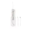 ETA Aqua Care Compact bezvadu mutes dobuma irigators – 165 ml, balts, 2 sprauslas, IPX7, USB uzlāde