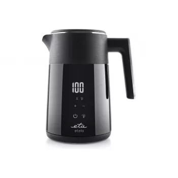 ETA Etela 9596 90000 Tējkanna 2200 W 1.5 L Nerūsējošais tērauds Melna 360° grozāma pamatne