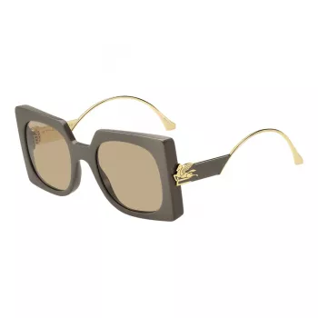 ETRO sieviešu saulesbrilles ETRO0026S79U – Havana acetāta rāmis ar brūnām gradienta lēcām, 54/23/140 mm