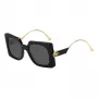 ETRO sieviešu saulesbrilles ETRO0026S807 melnā krāsā ar pelēkām lēcām - Butterfly rāmis 54/23/140